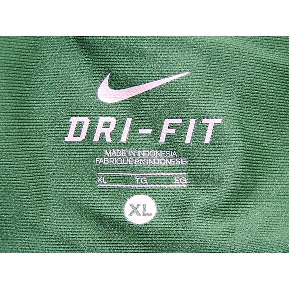 Nike Dri Fit Mens Basketball Warm-up Full Zip Jacket Green Sz XL "E" Basketball - Picture 3 of 12